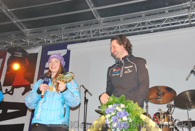 047 Tina Maze, Andrea Massi